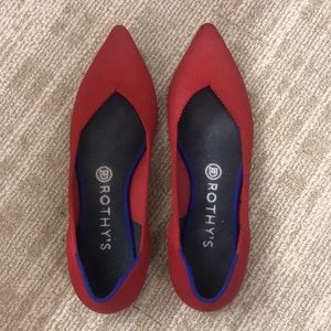 Rothy’s Pointed Toe Flats
